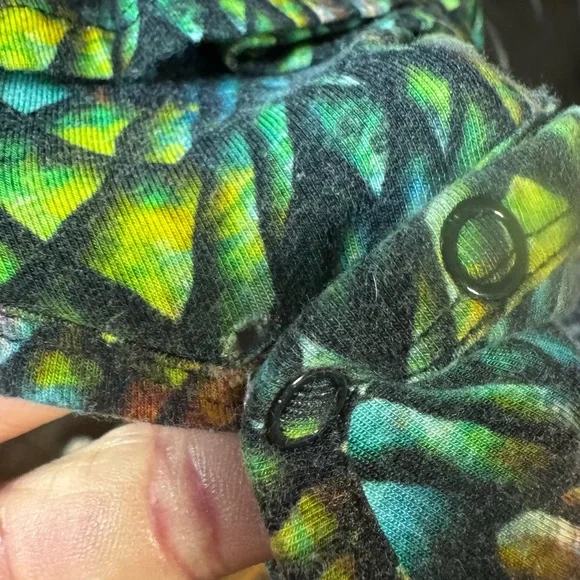 Bums & Roses Scale Pattern RuffleDress - Picture 3 of 5